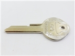 Image of 1968 Firebird Key Blank, GM Logo with Pearhead, OE Style