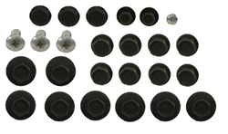 Image of 1970 - 1981 Door Bolts and Screws Hardware Set, Inner