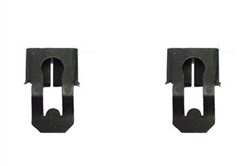 Image of 1967 - 1981 Firebird Door Lock Rod and Latch Mechanism Opening Rod Clips, Pair