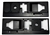 Image of 1982 - 1989 Firebird Interior Door Handle Trim Panels, Pair