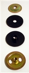 Image of 1970 - 1981 Door Glass Rear Gasket and Nut Mount Set