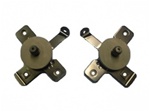 Image of 1968 - 1969 Firebird Standard Interior Door Opening Mechanisms with Gaskets, Pair