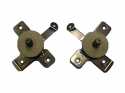 Image of 1968 - 1969 Firebird Standard Interior Door Opening Mechanisms with Gaskets, Pair