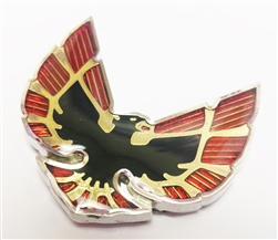 Image of 1976 - 1979 Firebird and Trans Am Quarter Sail Panel Bird Emblem with GOLD Inner Details, OE Style, Each