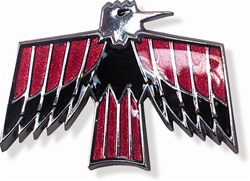 Image of 1967 - 1968 Firebird Fender Bird Emblem, 9789589