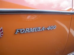 Image of 1972 - 1975 Firebird Formula 400 Fender Emblem, Each