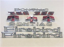 Image of 1967 Firebird 326 Emblem Kit Complete