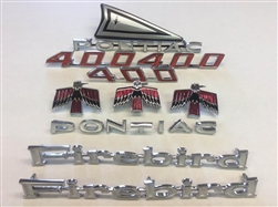 Image of 1968 Firebird 400 Complete Emblem Kit