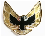 Image of Custom Firebird Trans Am Bandit Style Emblem, Black and Gold