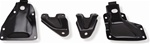 Image of 1967-1969 Engine Subframe Mounting Brackets Set, Four Pieces