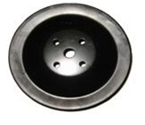 Image of 1969 - 1970 Pontiac Firebird Water Pump Pulley 2 Groove without AC with Power Steering