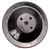 Image of 1969 - 1970 Single Groove 8" Ram Air Water Pump Pulley, 9799129 XB