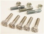 Image of 1967 - 1968 Firebird Replacement Water Pump Mounting Bolt and Stud Hardware Kit