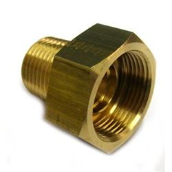 Image of 1989 Turbo Brass Drain Tube Adapter Fitting