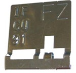 Image of 1971 Trans Am H.O. Radiator Tag Code FZ