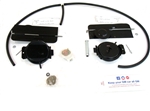 Image of 1970 - 1975 Firebird Formula Dual Snorkel Ram Air Cleaner, Functional Kit, 400 Engines