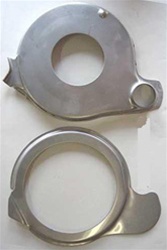 Image of 1967 - 1968 Pontiac Firebird Water Pump Divider Plates for 8 Bolt Timing Cover, Stainless Steel