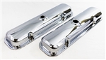 Image of 1967 - 1981 Pontiac Firebird Chrome Engine Valve Covers With Oil Drippers, OE Style