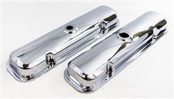 Image of 1967 - 1981 Pontiac Firebird Chrome Engine Valve Covers With Oil Drippers, OE Style