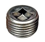 Correct Pontiac Intake Manifold Hole Fitting Pipe Plug 1/2" Correct OE Style with  Recessed Drive Head
