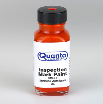 Image of Firebird Chassis Inspection Detail Marking Paint, 2 oz. Bottle, Spindle Orange