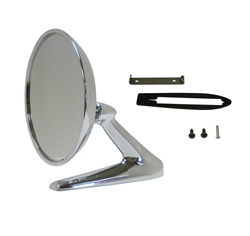 Image of 1968 Firebird Outer Exterior Door Mirror, Correct Version