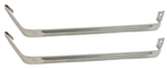 Image of 1970 - 1973 Firebird Fuel Gas Tank Straps, Stainless Steel, Pair