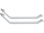Image of 1967 - 1969 Fuel Tank Straps - Stainless with Rib
