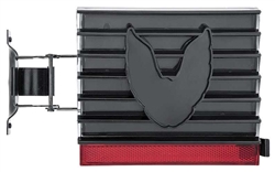 Image of 1979 - 1981 Firebird Fuel Door With Emblem Recess and Hinge Assembly, Replaces GM # 5973205