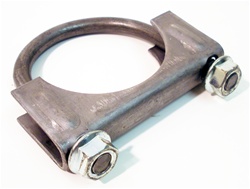 Image of Exhaust Pipe Muffler Clamp 2 1/4 Inch