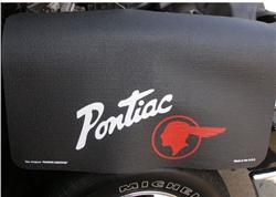 Image of Pontiac Chief Heritage Logo Fender Gripper Cover Mat