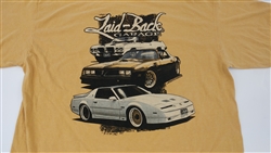 Laid-Back Pontiac Firebird Trans Am Garage T-Shirt