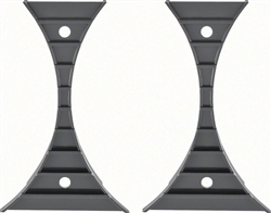 Image of 1967 - 1968 Firebird Head Light Grille Filler Inserts, Plastic Pair