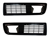 Image of 1979 - 1981 Firebird and Trans Am Front Nose Bumper Cover Grille Insert Set, LH and RH