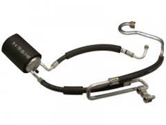 Image of 1973 Firebird Air Conditioning Main Hose with Muffler Assembly