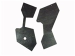 Image of 1967 - 1969 Front Nose Bumper Bracket Rubber Seal Kit