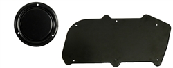 Image of 1967 - 1981 Firebird Heater Box Firewall and Blower Delete Panel Set for Cars without Factory Air Conditioning