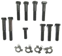 Image of 1970 - 1974 Firebird Exhaust Manifold Bolts Set, Round Port, Ram Air IV, HO, Super Duty, ETC