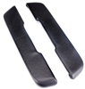 Image of 1968 - 1969 Premium Quality Vinyl Wrapped Black Firebird Door Panel Arm Rest Pads, Sold in a Matching Pair Only