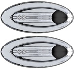 Image of 1970-1981 Custom Elliptical Door Handles