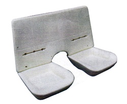 Image of 1982 - 1992 Firebird Rear Seat Foam Set, Solid Back