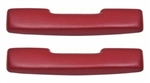 Image of 1967 Firebird Door Panel Arm Rest Pads in Factory Colors, Pair