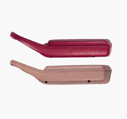Image of 1978-1981 Interior Door Panel Arm Rest / Pull Handle - Colored Pair