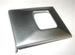 Image of Image 1967-1968 Deluxe Stainless Seat Belt Buckle Cover