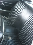 Image of 1967 Firebird Fold Down Rear Seat Cover Upholstery Set for Standard Interior
