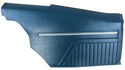 Image of 1969 Firebird Standard Interior Coupe Pre-Assembled Rear Door Panels Set