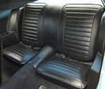 1970 Firebird Rear Seat Covers, Standard Interior