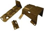 Image of 1969 - 1977 Firebird 8-Track Radio Mounting Brackets Set