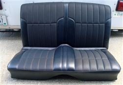 Image of 1968 - 1969 Firebird Deluxe Interior Rear Seat Assembly, Original GM Cover