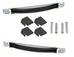 Image of 1970 - 1977 Firebird & Trans Am Deluxe Interior Door Pull Grab Strap Handle, Cap and Screw Kit